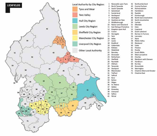 2.0 METHODOLOGY The analysis contained in this study is focused on the seven City Regions across the North of England and data collected from Strategic