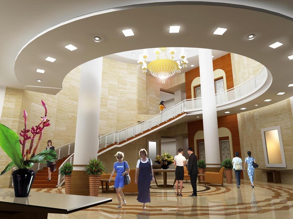 Grand Lobby *The Specifications, descriptions, plans and visuals shown here are are intended to