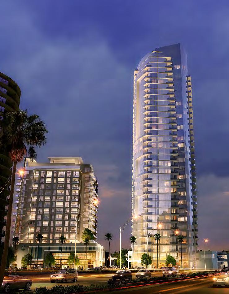 Under Construction/Approved SHORELINE GATEWAY EAST TOWER (Current Phase II) 777 E. Ocean Blvd.