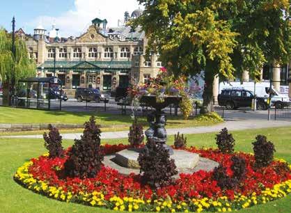 Railway. Harrogate is a vibrant town in Yorkshire with a great deal to offer.
