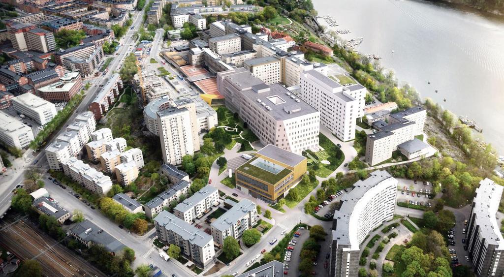 Södersjukhuset in Stockholm by LINK Arkitektur SÖS is one of the largest emergency hospitals in Scandinavia.