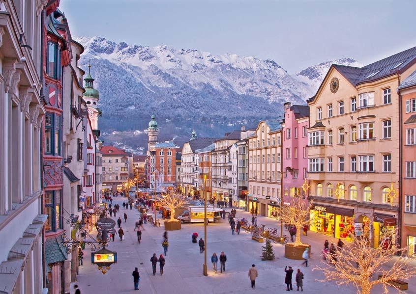 In the vicinity Innsbruck Innsbruck is the capital city of the Tyrol. It is just a 25 minute drive from Seefeld and is surrounded by spectacular mountain scenery.