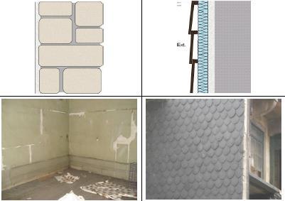 it type ETICS Mansory stone Aplication of thermal insulation of walls on