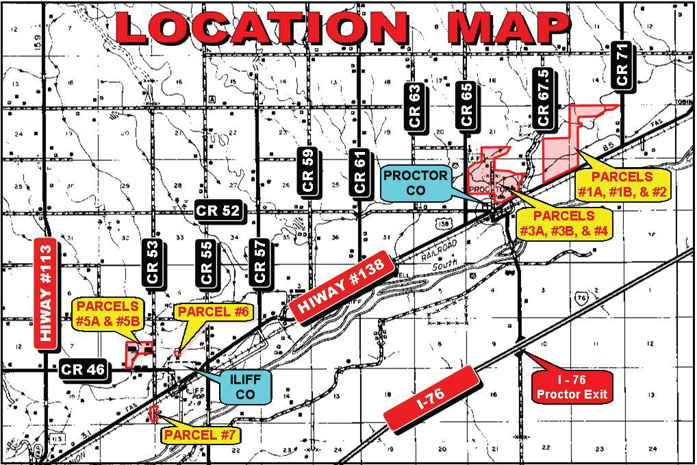 LOCATION MAP & TERMS & CONDITIONS CON T. ANNOUNCEMENTS: The information contained herein has either been given to us by the owner of the property or obtained from sources that we deem reliable.