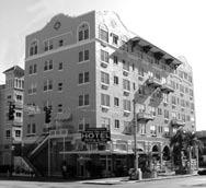 Ponce de Leon Hotel 95 Central Avenue SPRHP 1997 The 1922 Mission style hotel was designed by George Feltham, and owned by Emerson M.
