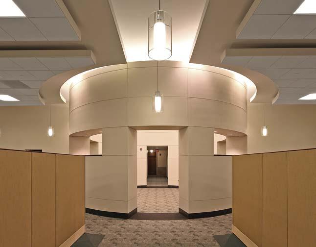 lighting, sense of open space, shared accommodations,