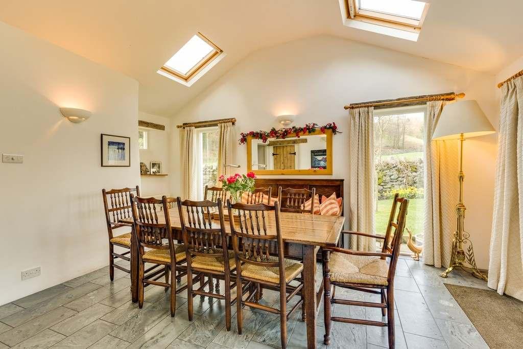 Farmhouse 2 Farmhouse Dining Room Farmhouse 2 Sitting Room 16' 4" x 9' 10" (5m x 3m) A bright room perfect for relaxation and having lovely views over the fields to the fells and benefitting from