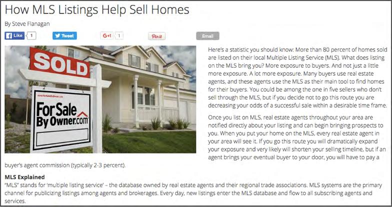 HOW TO FIND THE MOST PROFITABLE REAL ESTATE DEALS IN YOUR MARKET BEFORE YOUR COMPETITION FACT 1: 80% Of All Homes Sold In The US Are Sold Via The MLS FACT 2: Only 8-12% Of These Properties Are