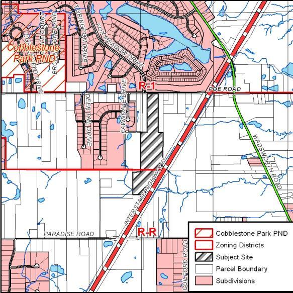 07 acres (74%) Sublots: 40 Zoning: R-1, Single-Family Low Density Residential Utilities: Central sanitary sewers and water School Dist.
