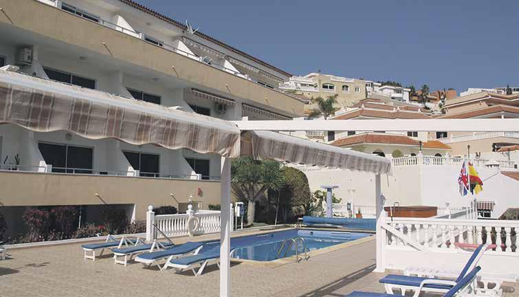 after complex of Sur y Sol in Los Cristianos. The property consists of two bedrooms, living room, American style kitchen, bathroom and nice terrace.