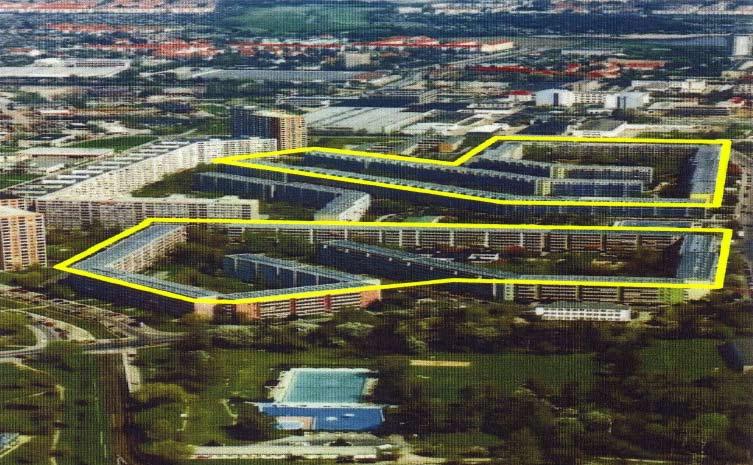 housing society Project Management BV: Dresden Prohlis 1 + 2 refurbishment apartment complex