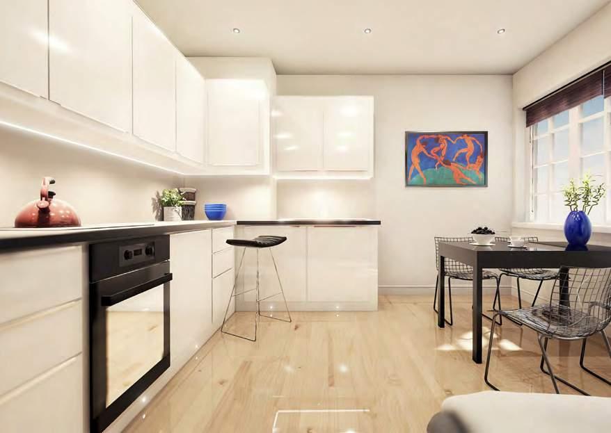 Stylish Studio apartments to 3-bedroom