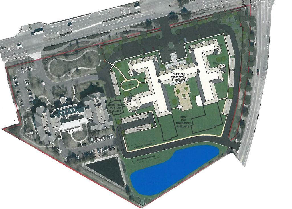 Proposed Site Layout Existing Facility Phase I