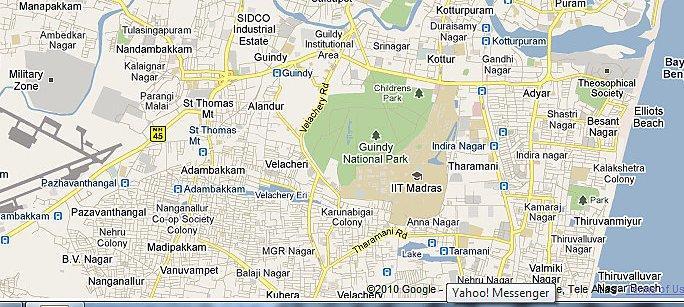 LOCATION GUINDY