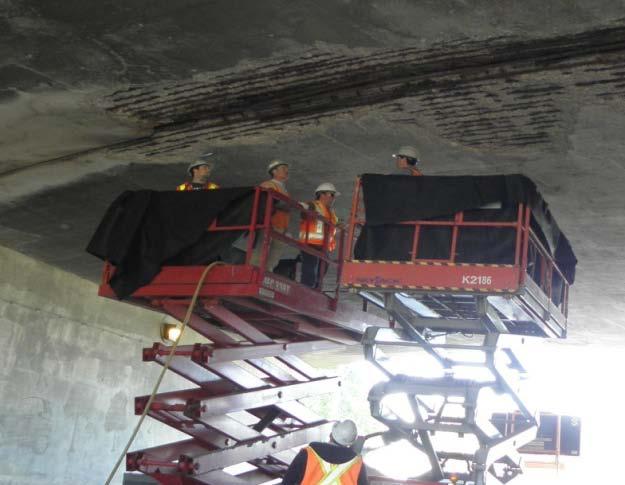 Condition Assessment Investigations of Elevated Sections: 2012 Detailed Deck Condition Survey 2012 Falling Concrete Independent Assessment (IBI) 2012 Ontario Bridge Inspections (OSIM) 2012 Ground