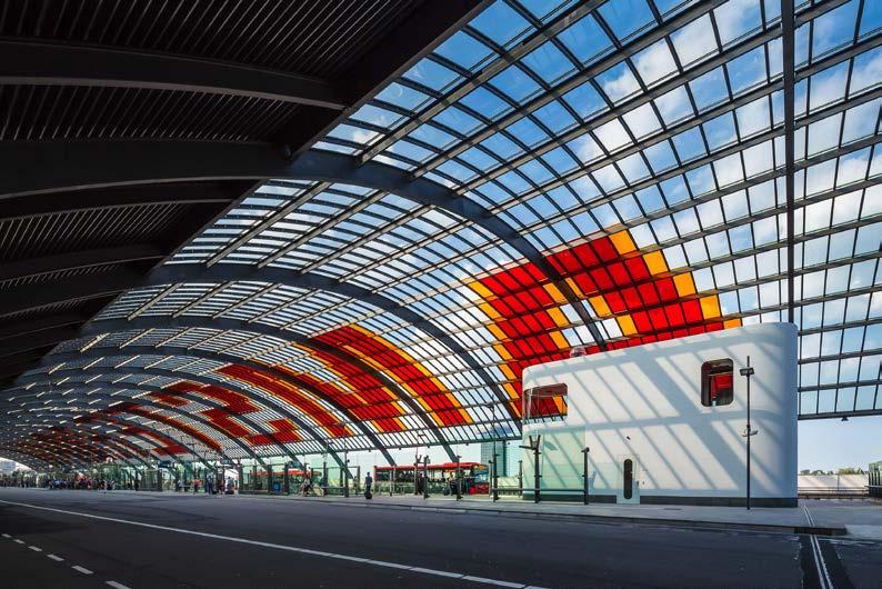 Jannes Linders Amsterdam Central Station, 2015 Architect: Benthem Crouwel Architects Object: Bus