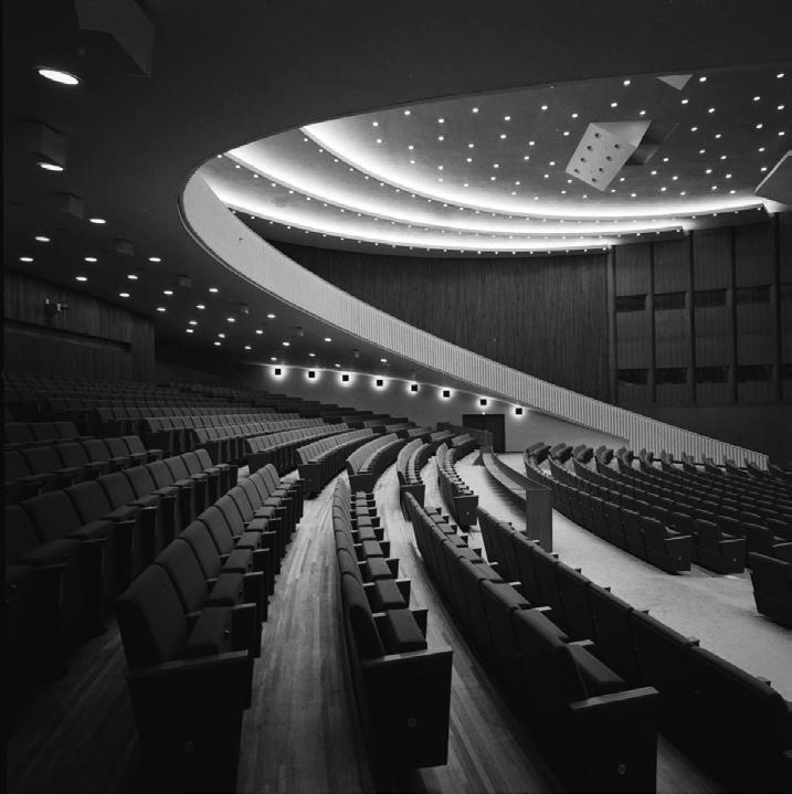 Jan Versnel Convention Center, The Hague, 1969