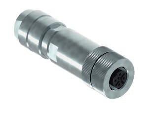 5-2271116-2 12-Pole PG9 6-2271116-2 TE Part Number A coding M12 Female Screw Connection, Straight, Shielded 4-Pole PG9 3-2271117-2 5-Pole PG9 4-2271117-2 8-Pole PG9 5-2271117-2 12-Pole PG9