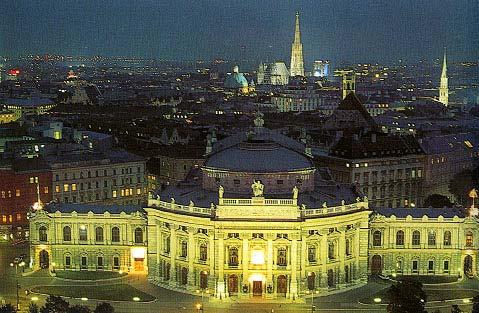 its own art And to art its freedom View of Vienna, with Gottfried