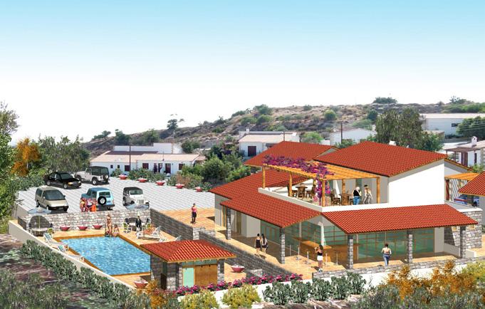 Excellent Cyprus Investments AA Lifestyle Centre (Club) The proposed AA Lifestyle Centre (Club) at the side of Santa Marina Cottages(14 units) (an already developed new cultural eco-village) The Club