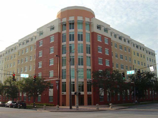 The first USF-St. Petersburg on-campus student housing project, Residence Hall One, was constructed in the northeast part of the campus.