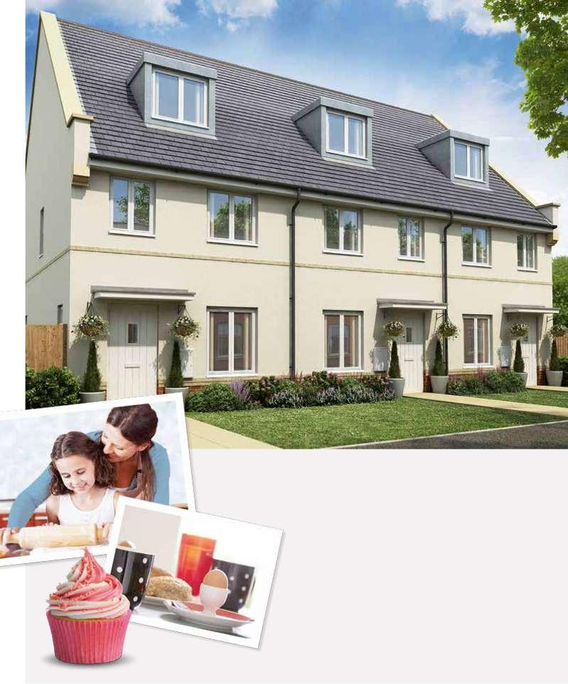 HELE PARK The Rackenford 3 bedroom home PLACE PROPERTY IMAGE HERE Arranged over two and a half storeys, The Rackenford is ideal for small families or couples looking for a bit more space.