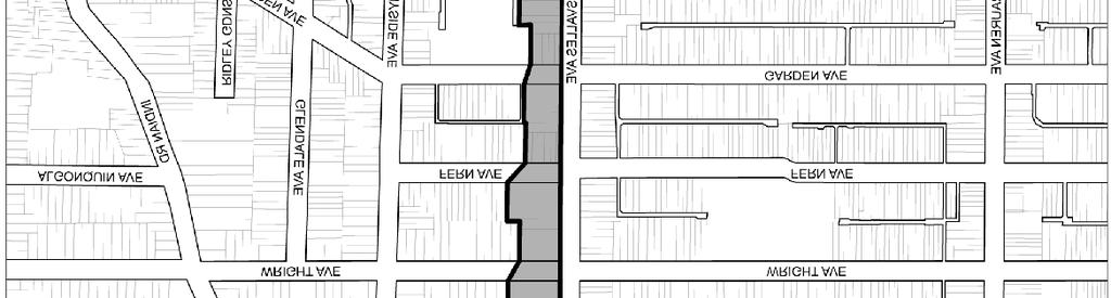 Avenue, between Marmaduke Street and Marion Street, as identified in the location map below.