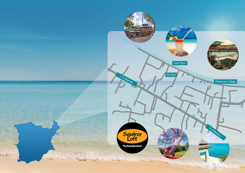 The Location of OCEAN180 couldn t be better with the soft sandy beaches of fishermans village & the NEW Wharf Boutique Dining & Shopping Complex only a 4 mere minute drive away.
