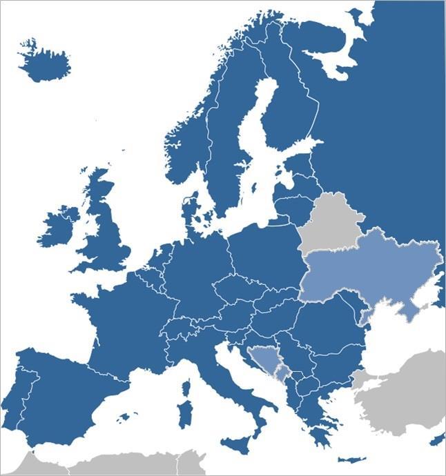 Leading Surveyors Association 37 Member countries + 3 Observing members 28 EU Members States >> 100.