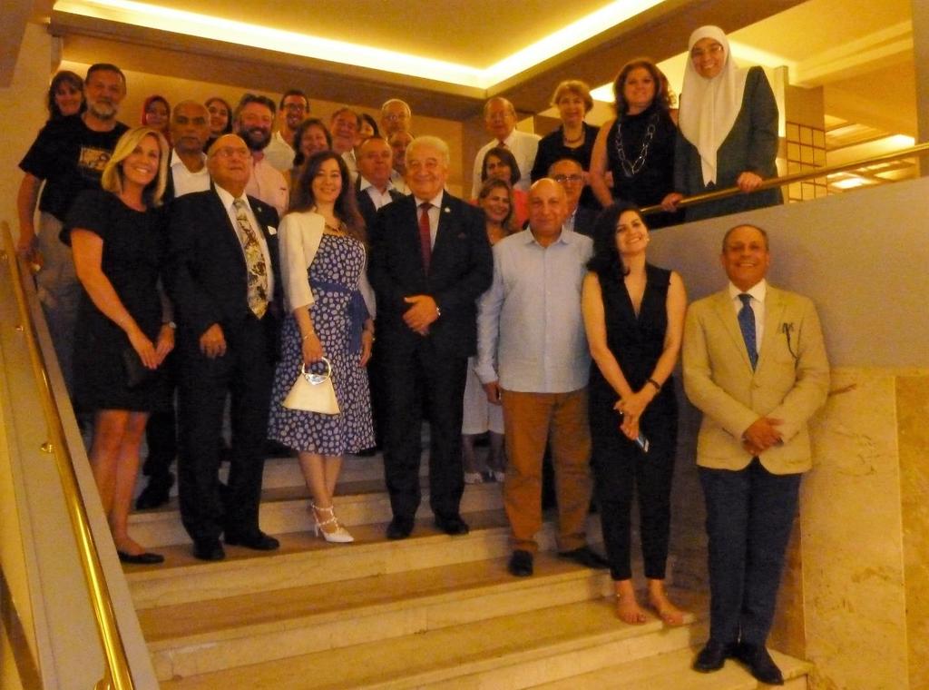 On Tuesday evening the Gala Dinner held at the Florence Hill