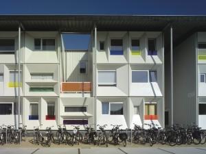 the IJ Amsterdam, hvdn architecten social housing, student