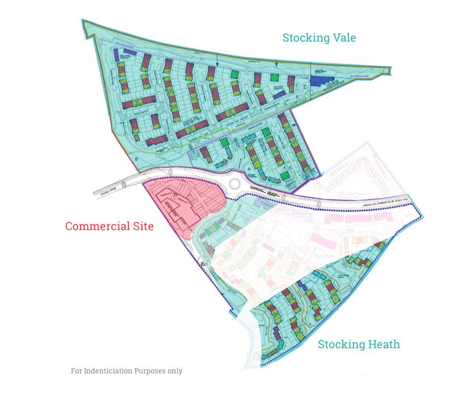DEVELOPMENT LAND OPPORTUNITY THE STOCKING PORTFOLIO Planning Permissions Development Potential The portion of land to the north of Stocking Avenue, held entirely under Folio 249, has a recent grant