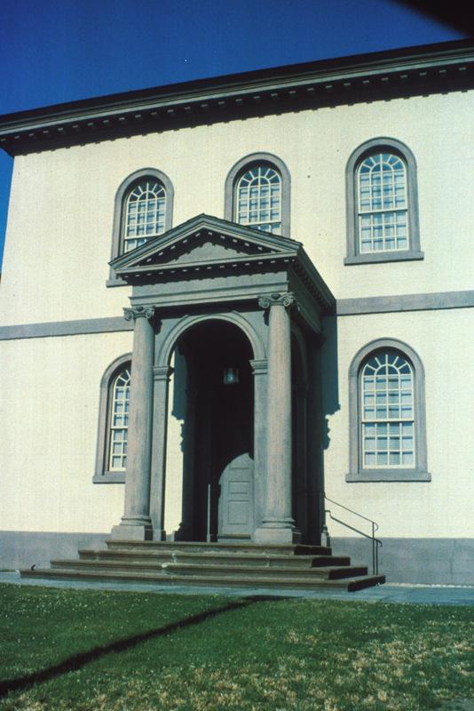 Three months later, on June 30, 1759, a lot for the erection of a Synagogue was purchased on what was then, Griffin Street, from Ebenezer Allen of Sandwich, Mass When initially approached to design
