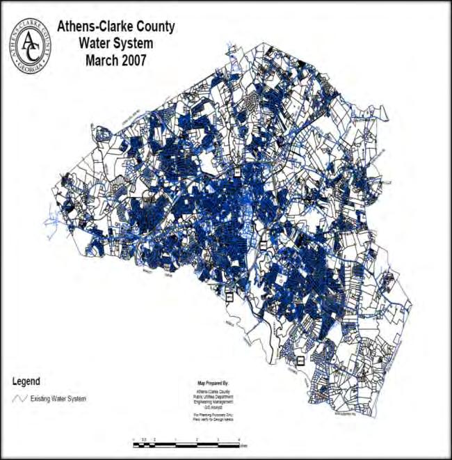 Figure 29: ATHENS-CLARKE COUNTY WATER SYSTEM Source: http://www.