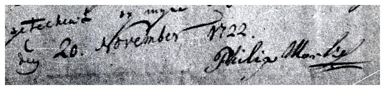 Philip MORKEL *27.2.1677, 12.4.1735.
