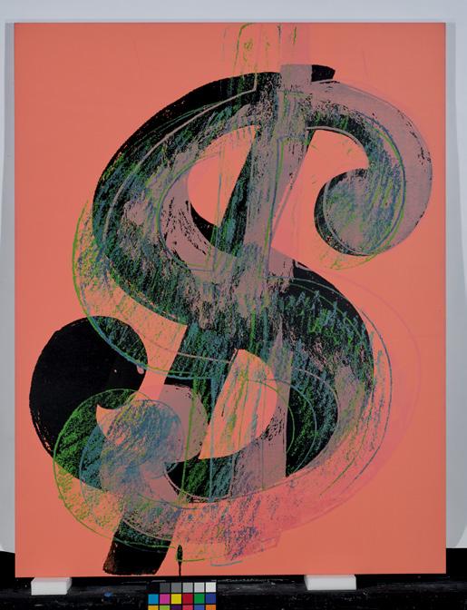 Property from a Distinguished Private Collection ANDY WARHOL Dollar Sign, 1981 To be sold 16 November in New York Contemporary Art Evening Auction November 2017 New York Auction Calendar