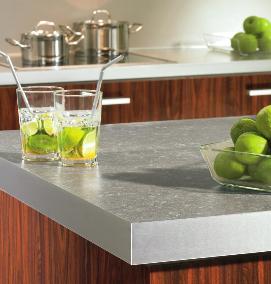 HPL worktops THE laminate worktop Warranty in accordance with EN 438 10 year > Full text of warranty available on request from your distributor.