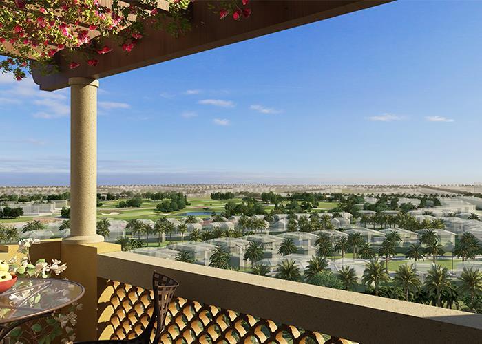 All residential apartment units have large covered terraces, which allow for an indoor-outdoor lifestyle and bring the green of the golf course very close to residents.