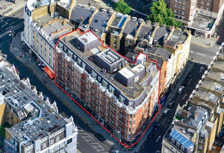 VENDOR: Receivership PURCHASER: Property Company GUIDE PRICE: Excess 30 million 1 Harrington Gardens, SW7 A 29,248 sq ft GIA mixed use