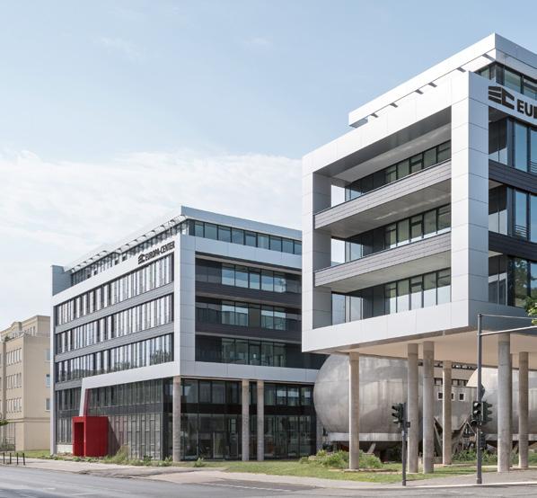 Existing properties 20,000 m² 250,000 m² OFFICE SPACE LOGISTICS HALLS AND SORTING