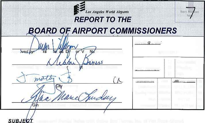 ilogli rei ' Los Angeles World Airports REPORT TO THE : OARD F AIRPORT COMMISSIONERS kj 1 JI - ApprWiTar' Dúi.n Vi Tvg i I 1./. A' d ys Development Meetin Date: g 6/16/2014!
