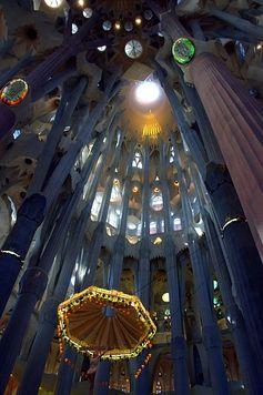 Awe reduces mood disorders: Gaudi s Sacrada Familia church in Spain.