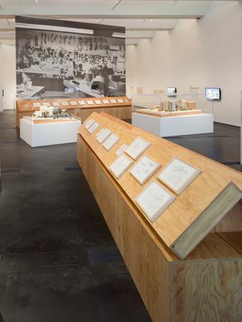 Frank Gehry exhibition photos at Los Angeles County Museum of Art. 2015 Gehry Partners, LLP, Los Angeles.