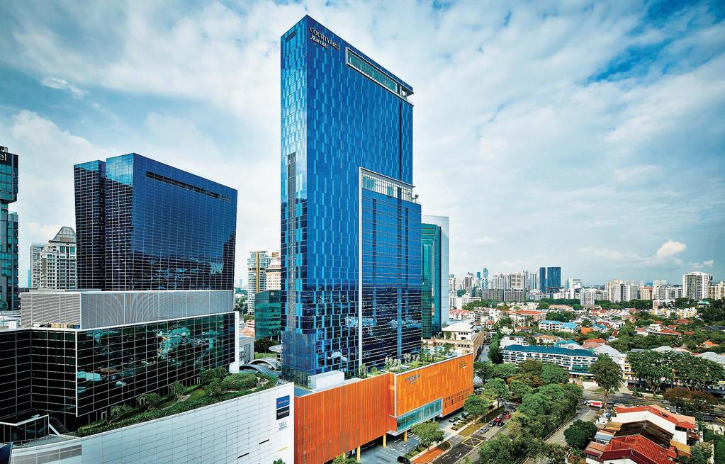 EP8 EDGEPROP NOVEMBER 6, 2017 COVER STORY Occupying the 22nd to 33rd levels of Royal Square at Novena, Courtyard by Marriott Singapore Novena opened its doors on Nov 1 MARRIOTT INTERNATIONAL Hoi Hup