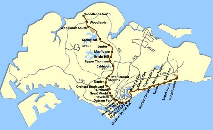 2021: THOMSON-EAST COAST LINE DIRECT ACCESS TO THE CBD AND MARINA BAY Hop on to the TEL for work or leisure!