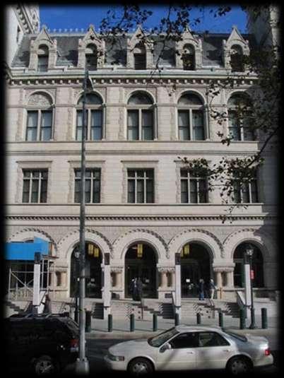Post Office 271 Cadman Plaza E. Romanesque Style Design Planning & Design took place in 1885 Architect: Mifflin E.