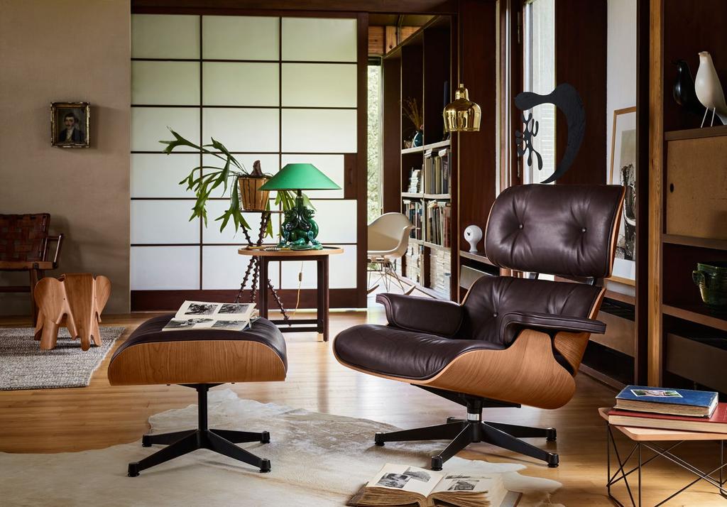 Your gift: purchase an Eames Lounge Chair () between November 07 and January 08 and you will receive either an Occasional Table LTR (), the Eames House Bird () in black and in white or a Ceramic