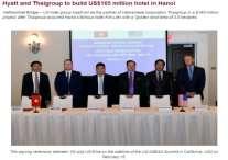 Hyatt and Thaigroup to build US$165