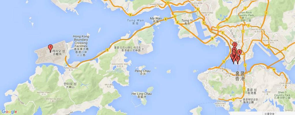 DAY 1 2016.02.19(Fri) 1. International Airport Address : South Runway Road, International Airport (HKG), Chek Lap Kok, Hong Kong Website : www.hongkongairport.