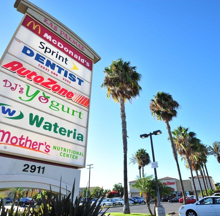 Investment Summary HIGHLIGHTS Stabilized Los Angeles Shopping Center With Credit Tenants 100% Leased with Almost 83% of GLA Occupied by National and Regional Tenants Newer Construction and
